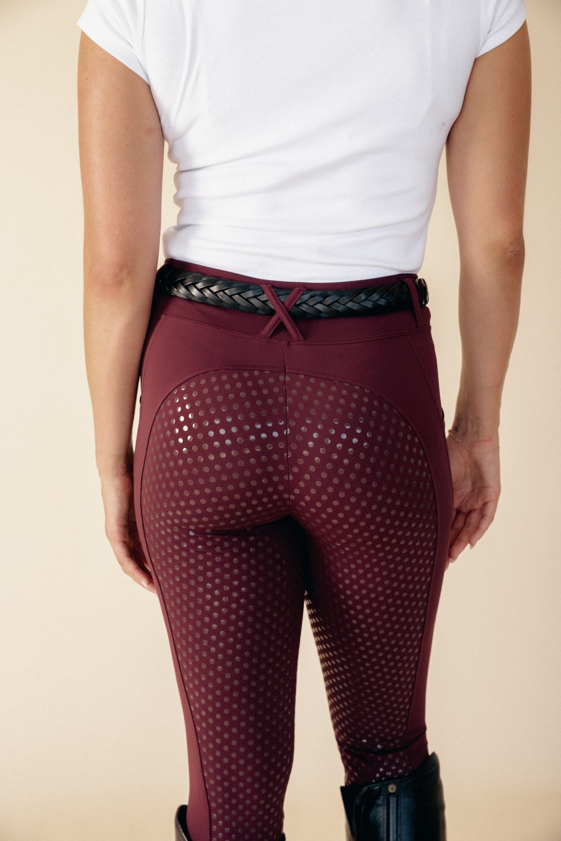 Maroon - Orlanda Breeches