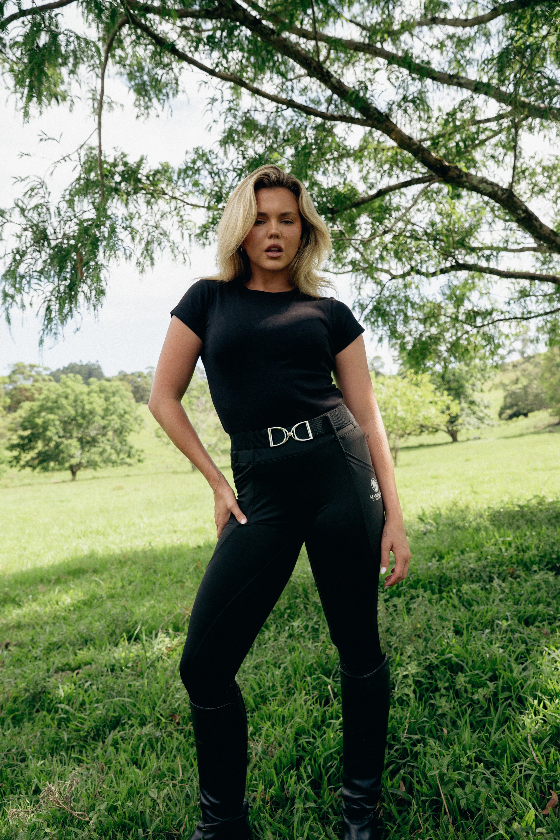 Black - Orlanda Breeches