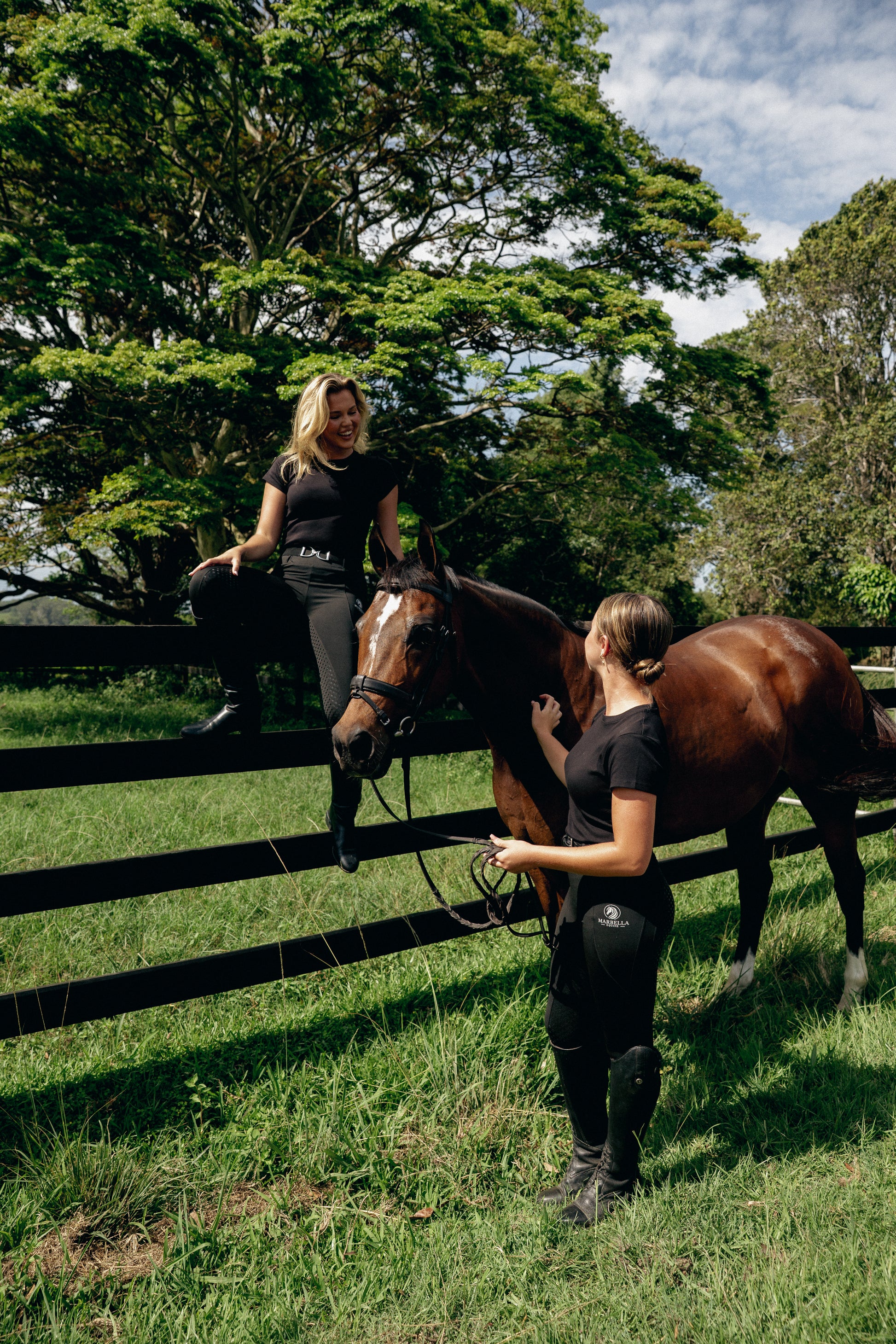 Black - Orlanda Breeches